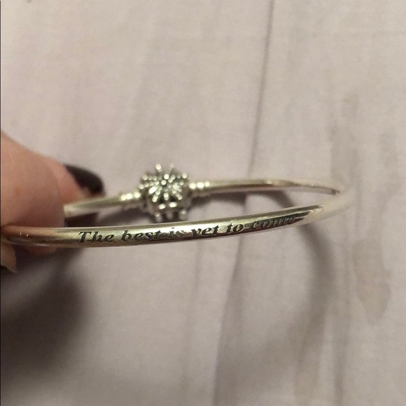 Pandora silver firework bangle - Picture 2 of 4